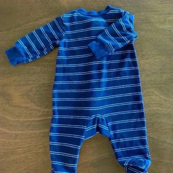 3 MONTHS ~ Carter's Baby Fleece Footed Sleeper Pajamas PJs LOT Of 3 - Picture 14 of 16